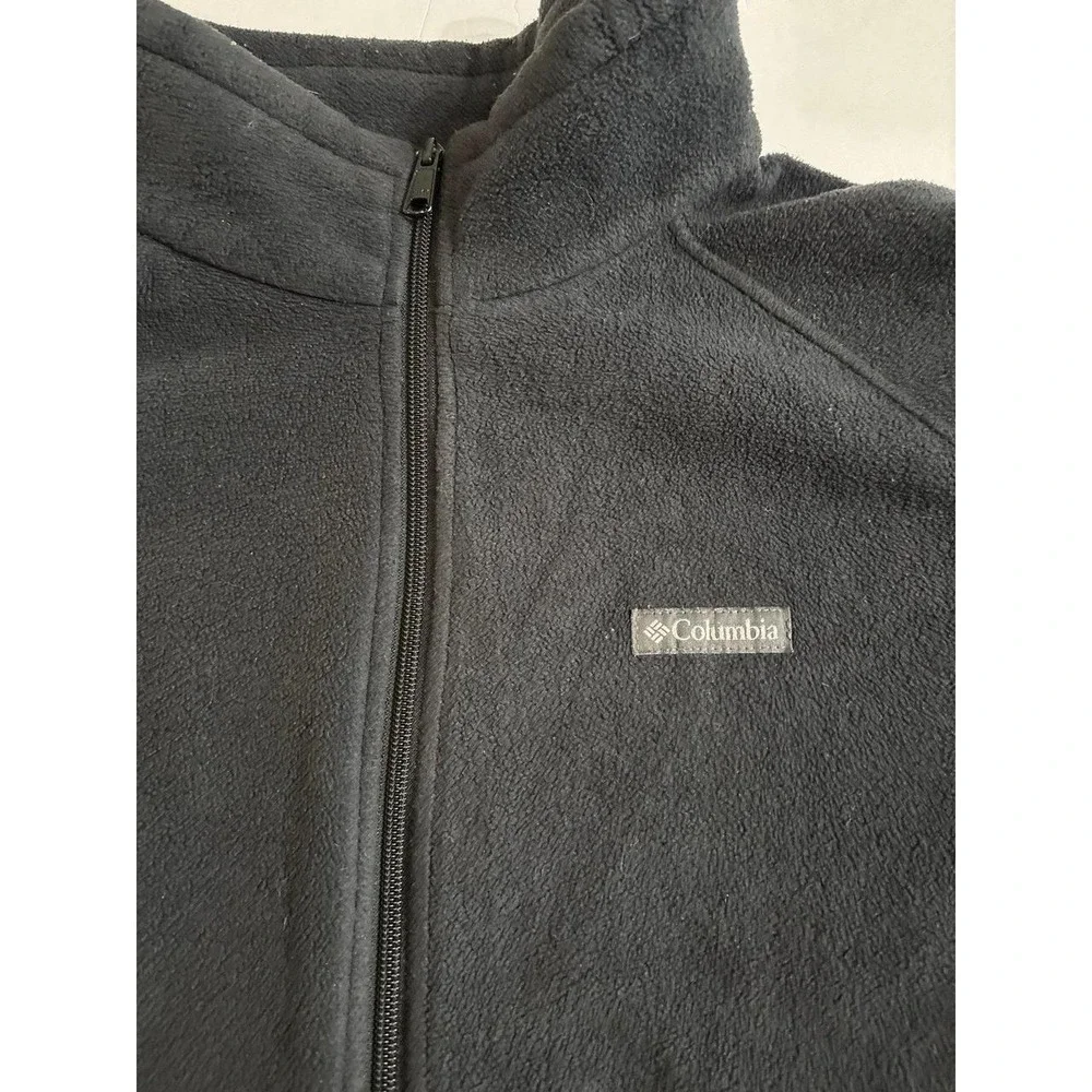 Columbia Black Fleece Jacket (3X)